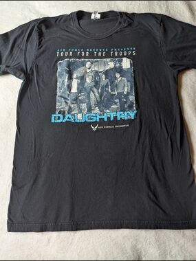 Daughtry Tour For The Troops Tee 2012